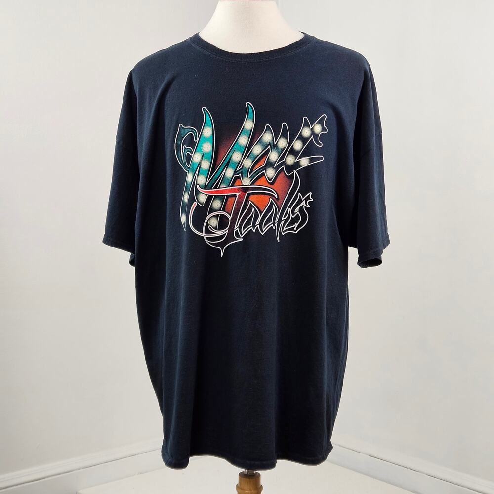 MAC Tools Black Graphic Tee T-Shirt‎ Old Style Classic Car | Men's 3X | STAINS